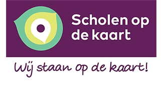 scholen op de kaart